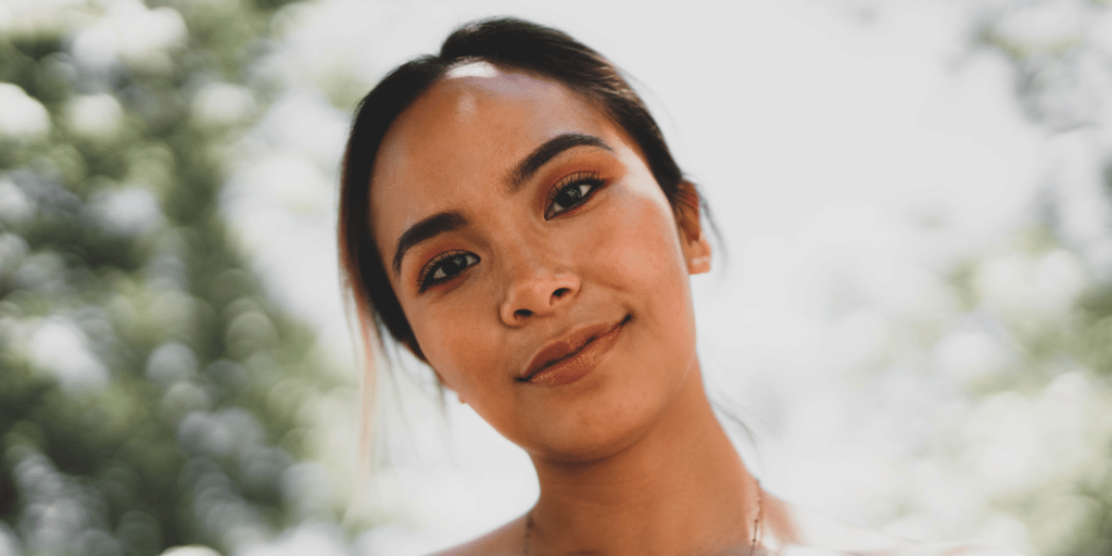 femme yoga visage stress